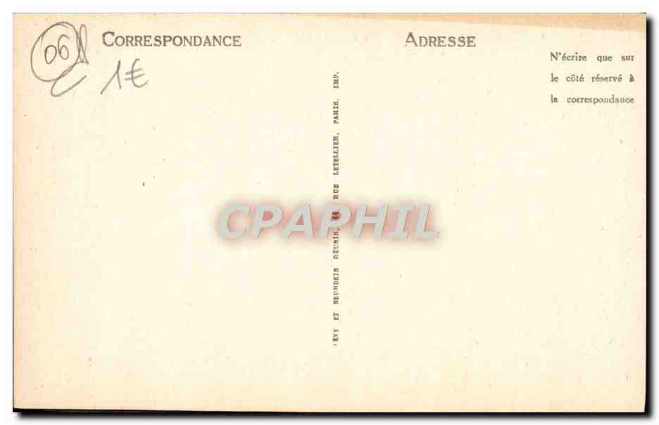 Villefranche-sur-Mer — La Ville et la Rade — LL — Verso