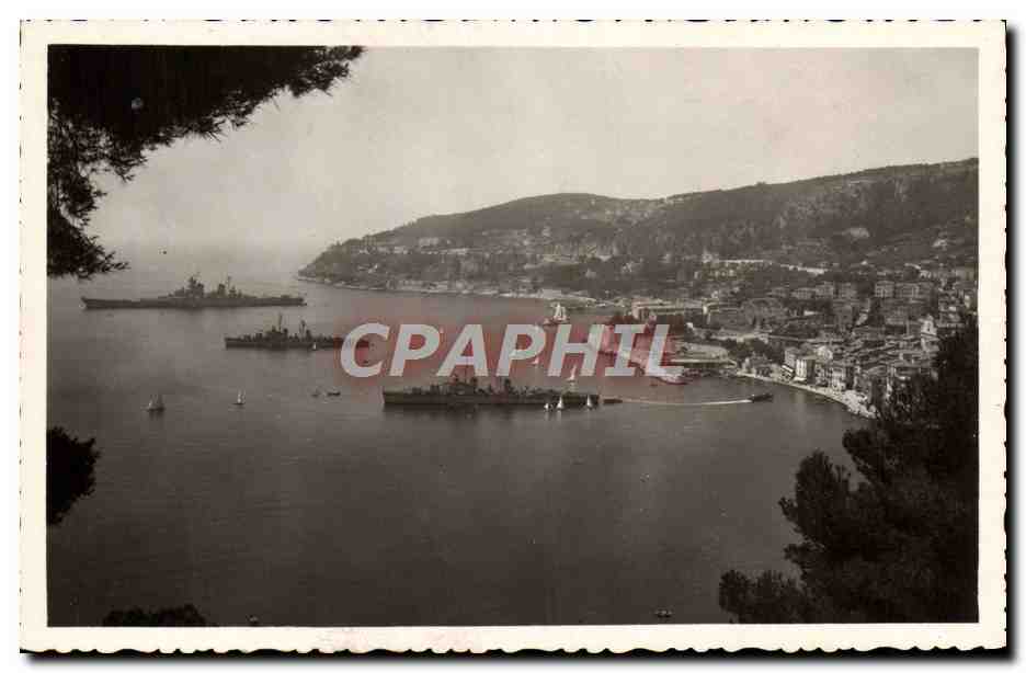 Villefranche-sur-Mer — Vue générale et la Rade — Edition Grimaldi