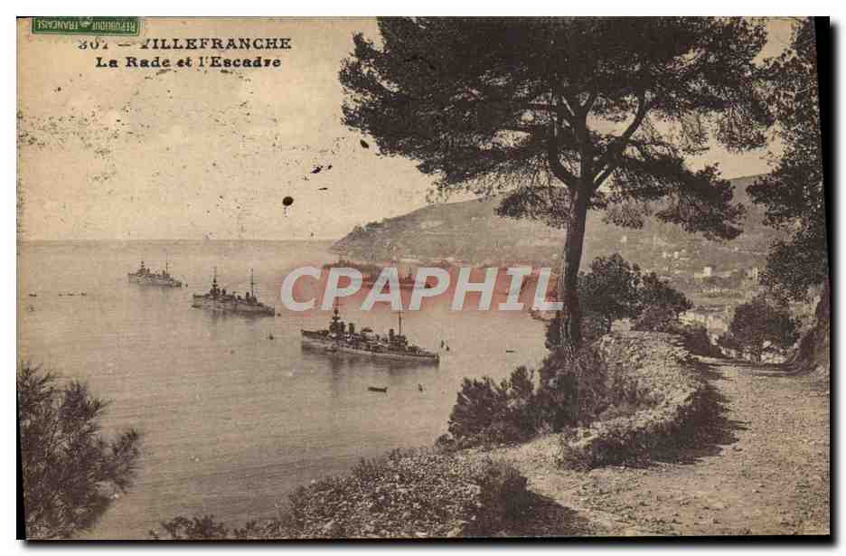 Villefranche - Die Bucht und die Flotte — GLETTA, Nr. 302