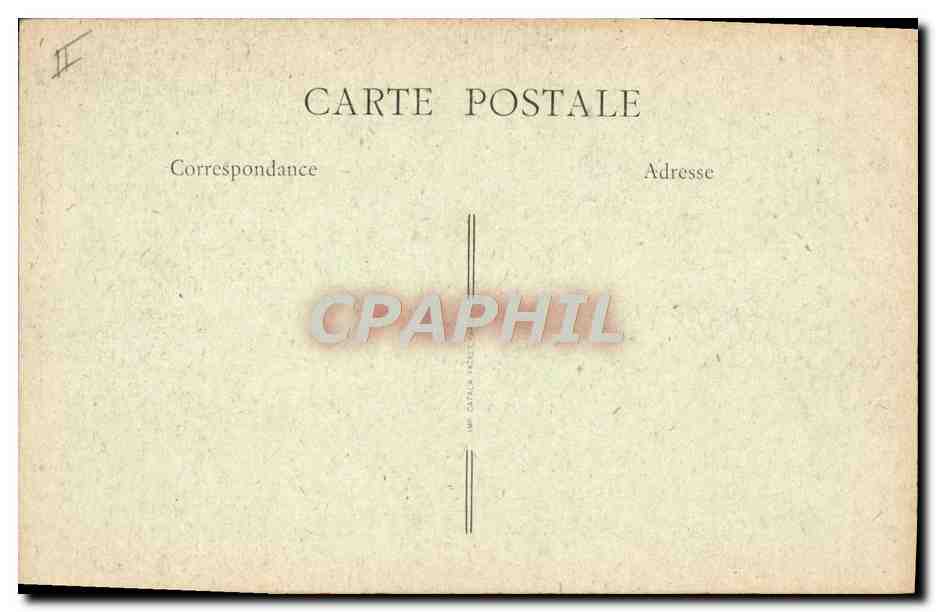CPA Contrexeville Temple protestant — Rückseite