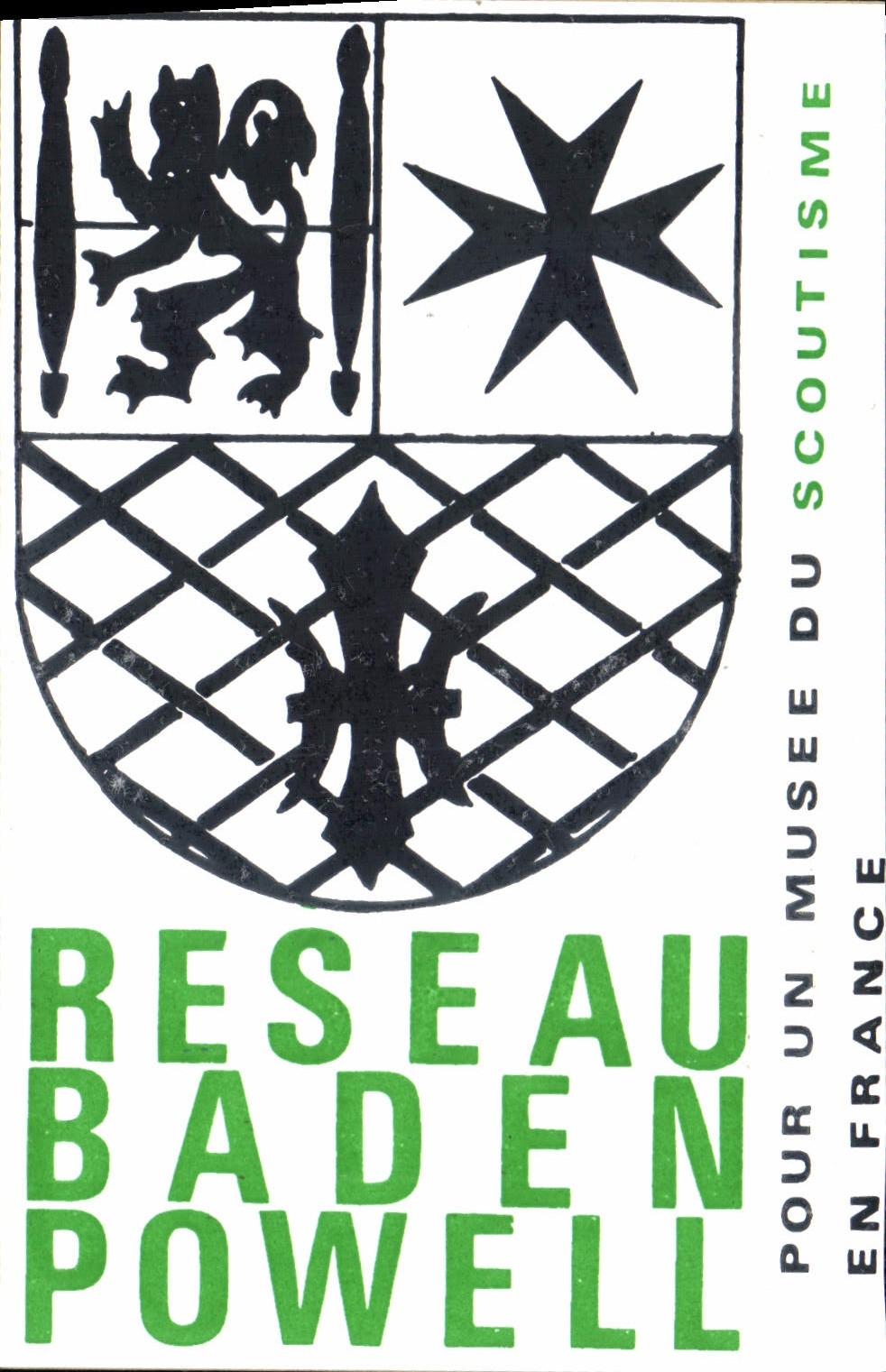 Image autocollante Reseau Baden Powell Scoutisme Scout 
