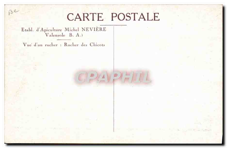 Vue d'un rucher — Rucher des Chicots — Etabl. d'Apiculture Michel NEVIÈRE, Valensole B.A. — Reverso