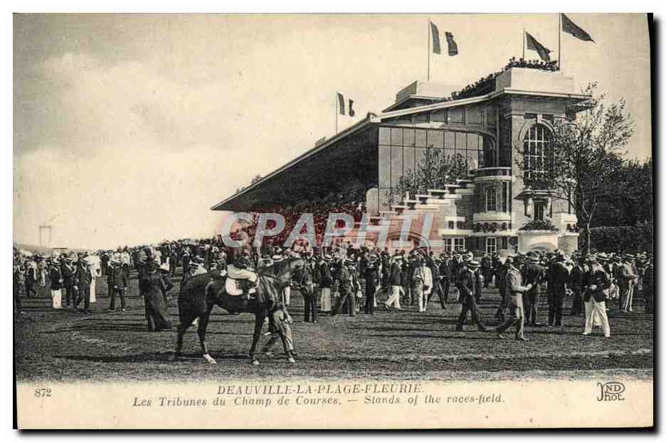 Deauville-La-Plage-Fleurie — Les Tribunes du Champ de Courses — JND Hol.