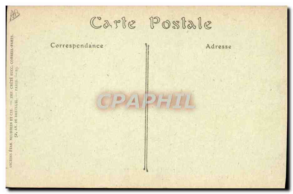 Deauville-La-Plage-Fleurie — Les Tribunes du Champ de Courses — JND Hol. — Verso