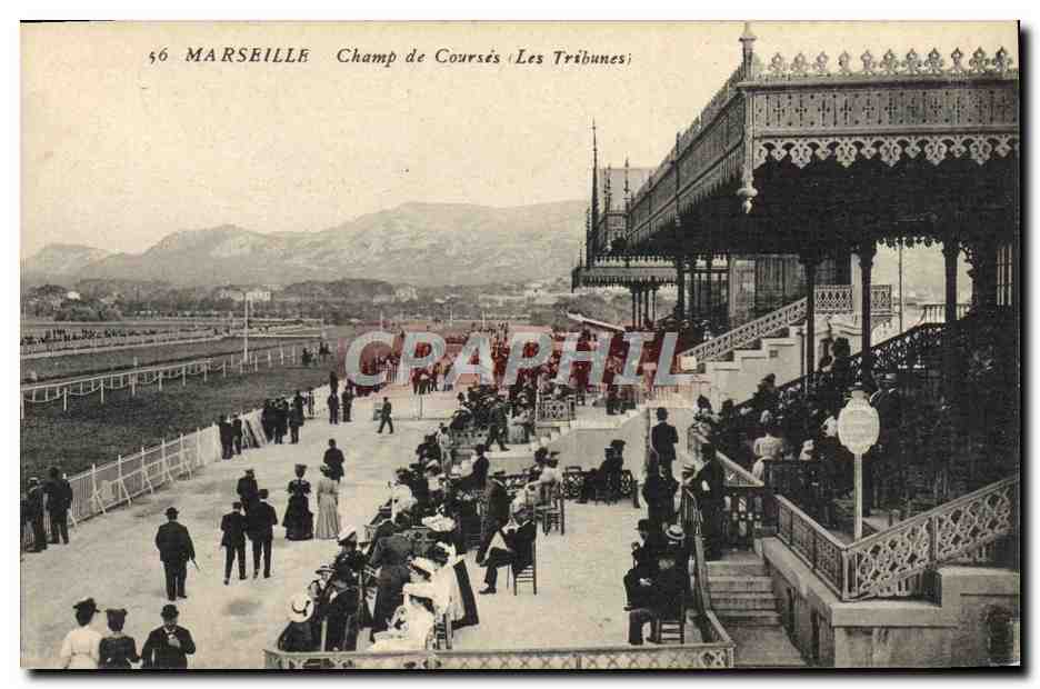 Marseille — Champ de Courses (Les Tribunes) — CPAPHIL n°56