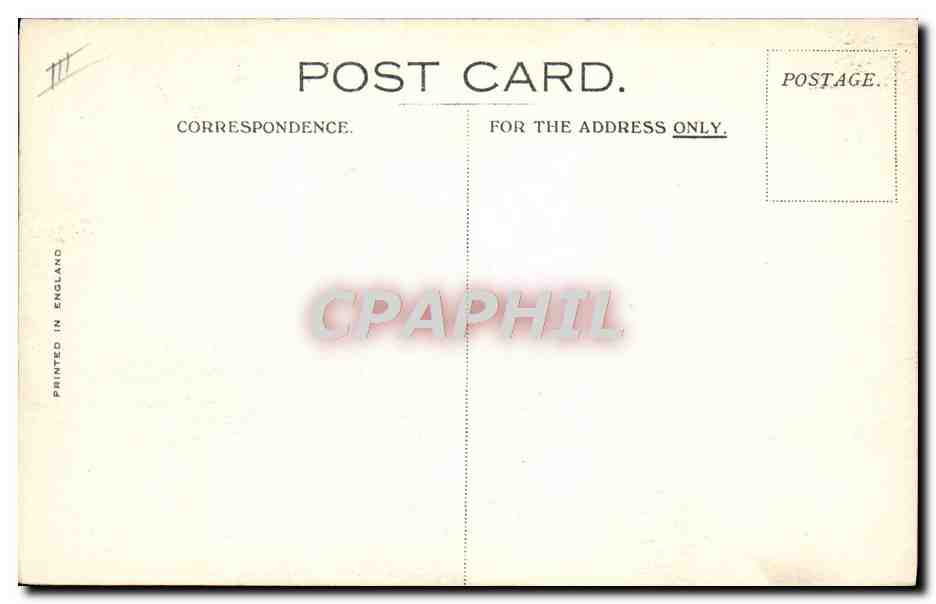 R.M.S. Berengaria — Cunard Line — imprimé en Angleterre — Reverso
