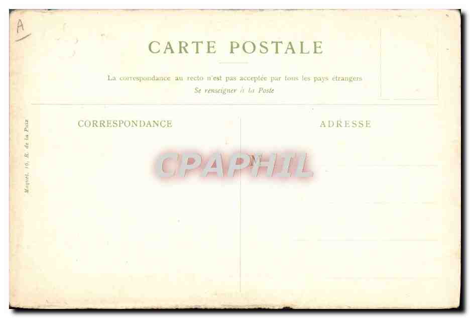 CPA Bateau Paquebot Messageries Maritimes Coucher de soleil sur le Nil Egypt Egypte  — Rückseite