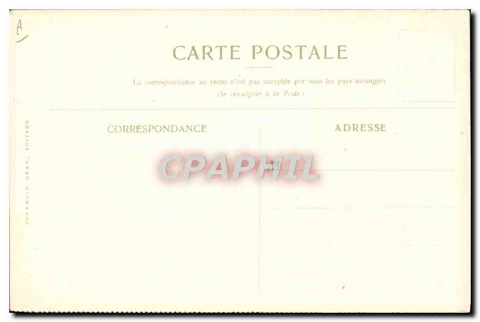 Mombasa vu de la terre ferme — Compagnie des Messageries Maritimes — éditeur Davanzo-Grav. Éditeur — Verso