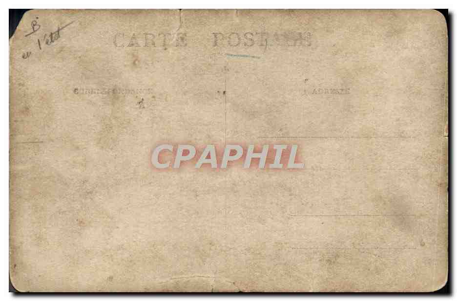CARTE PHOTO Nu erotique Femme pornographique — Rückseite