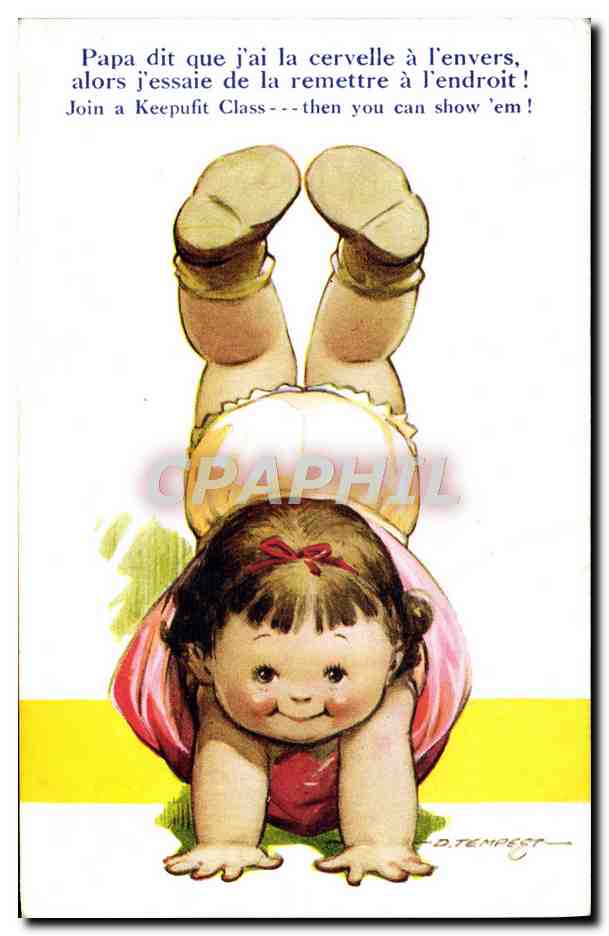 CPA Fantaisie Illustrateur Enfant