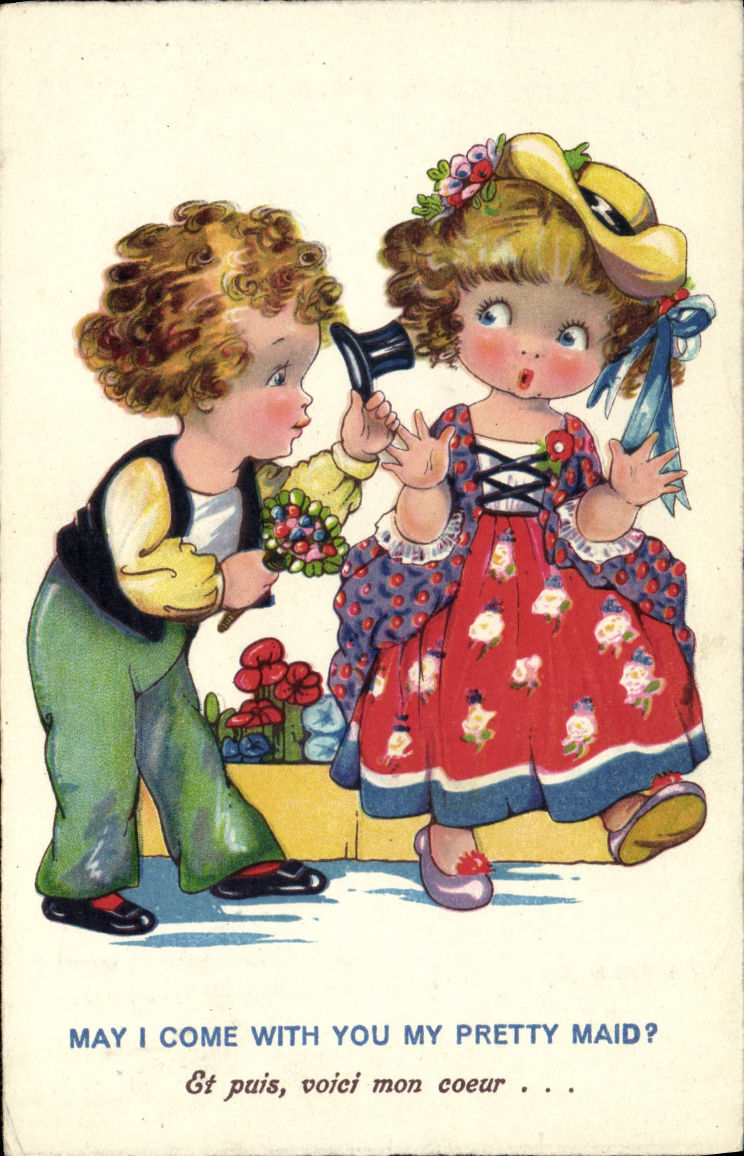 CPA Fantaisie Illustrateur Enfants