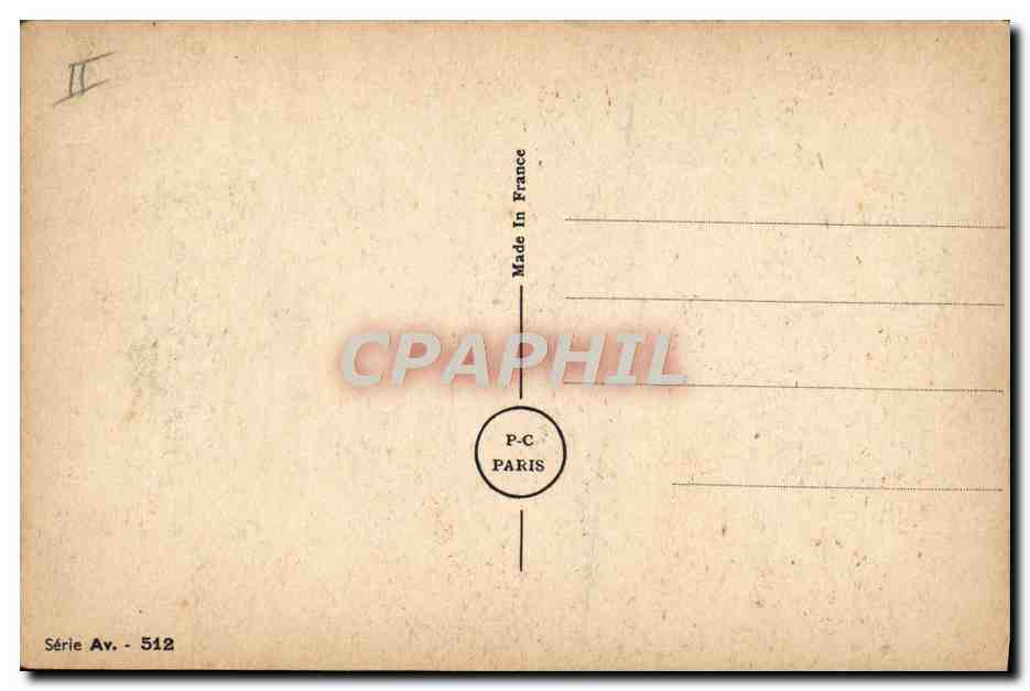 CPA Illustrateur Spahn Pilote Folies Bergeres — Rückseite