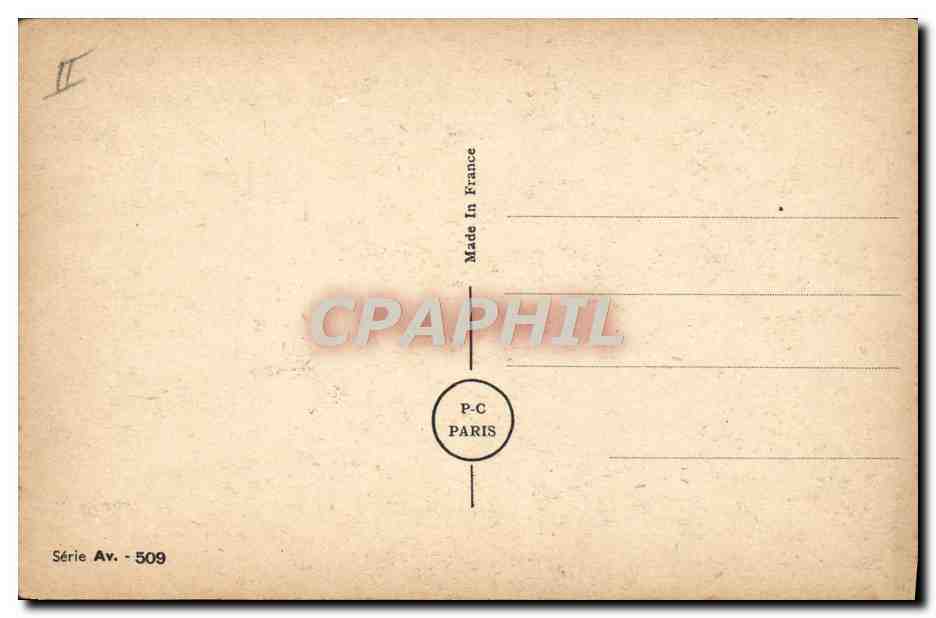 CPA Illustrateur Spahn Pilote Avion — Rückseite
