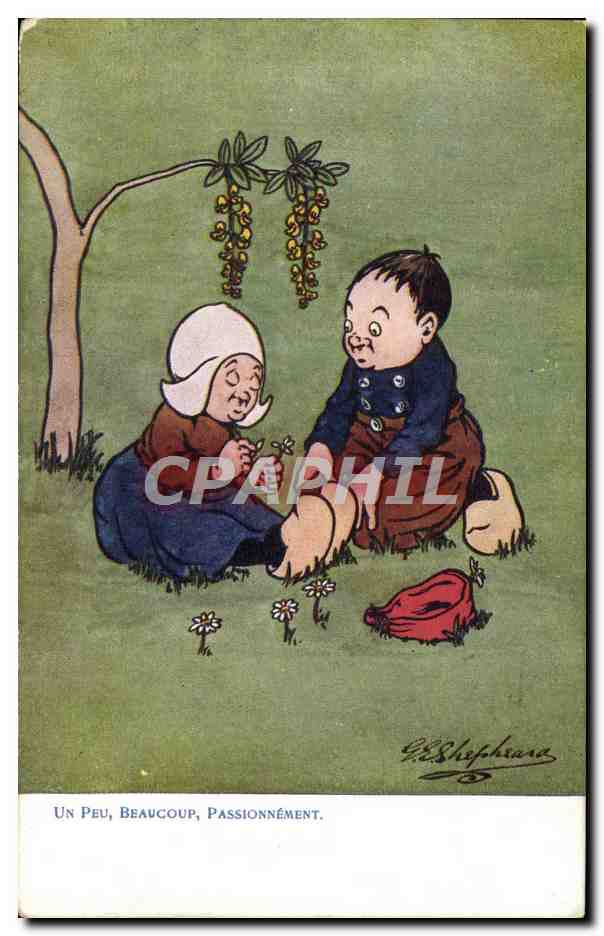 CPA Illustrateur Shapleaca Enfants 