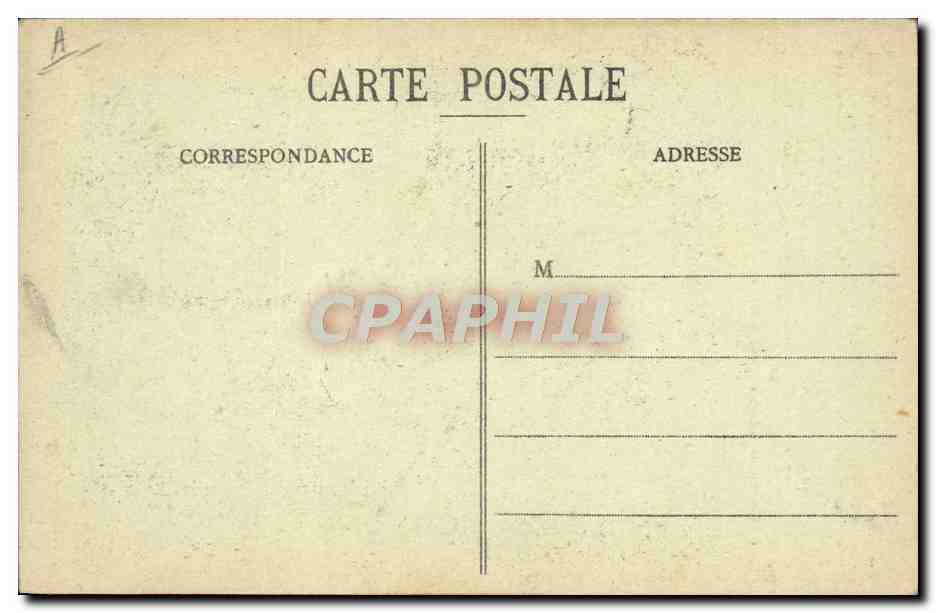 Reconstitution d'un obus allemand de 420 — Front d'Alsace — A. Bouteiller, photo-édit, Epinal — Verso