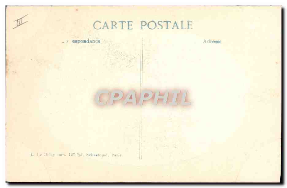 CPA Militaria Convoi d'artillerie attendant les instructions pres d'Arras — Rückseite