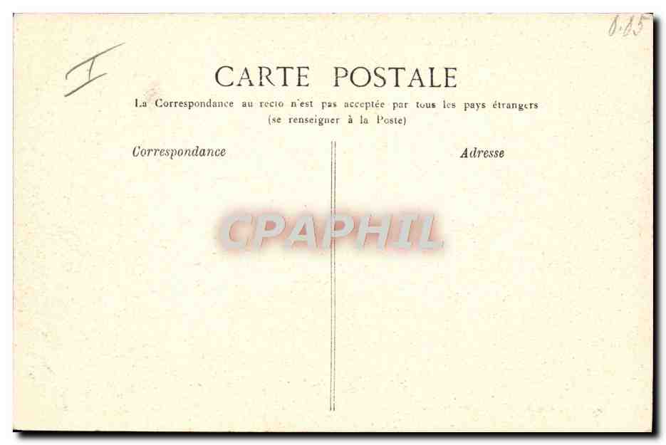 CPA Militaria Artillerie Tir des pieces de 7 — Rückseite