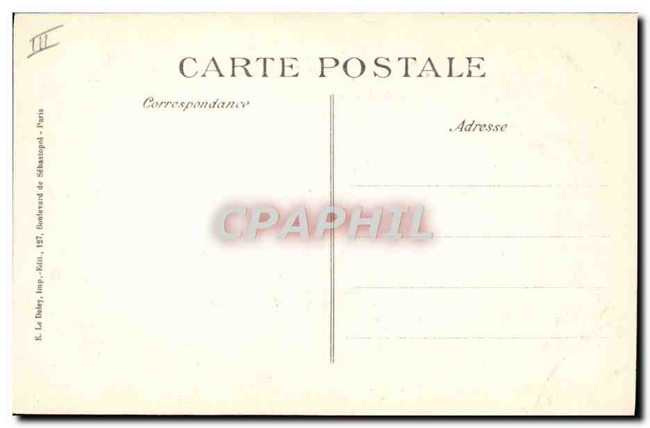 CPA Militaria Canons abandonnes par les allemands pres La Ferte Milon  — Rückseite
