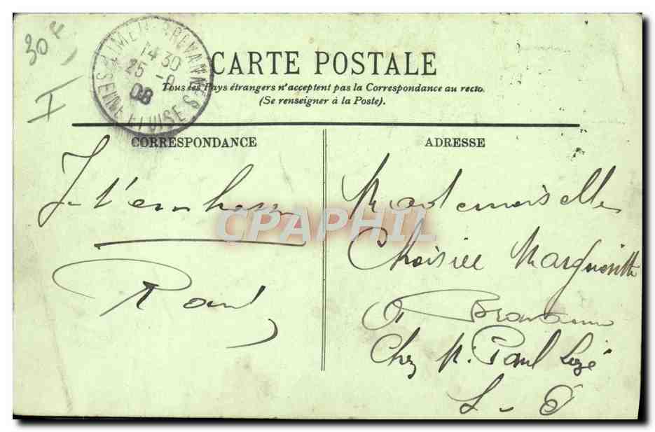CPA Militaria Orleans Artillerie Contre la cavalerie  — Rückseite