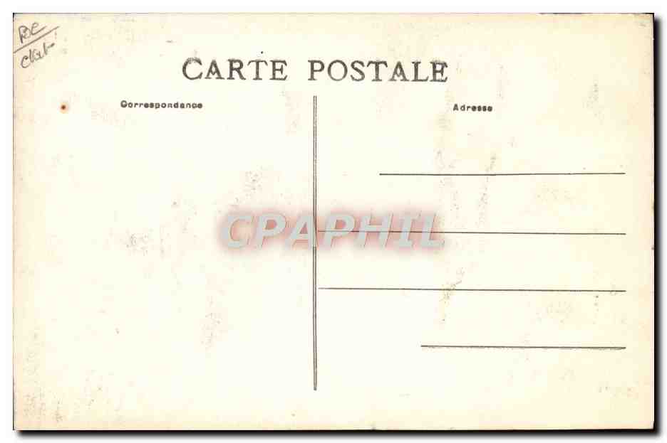 CPA Folklore Auvergne Les purs sand du pays Ane Mule — Verso