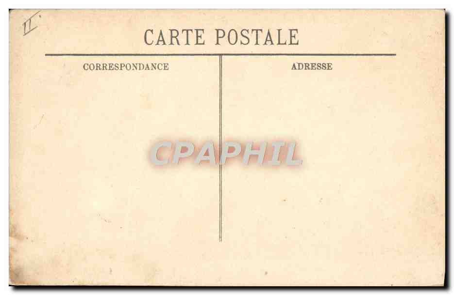 CPA Folklore Auvergne la bourre — Verso