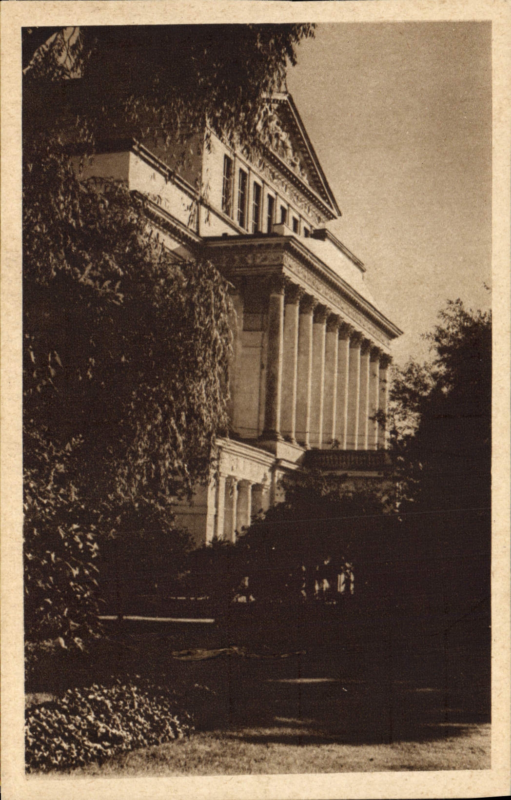Warschau — Das Große Theater — Photo-Plat, Serie 4, Nr. 24