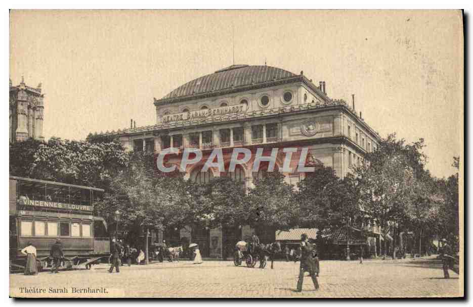 CPA Theatre Sarah Bernhardt Paris Vincennes Louvre