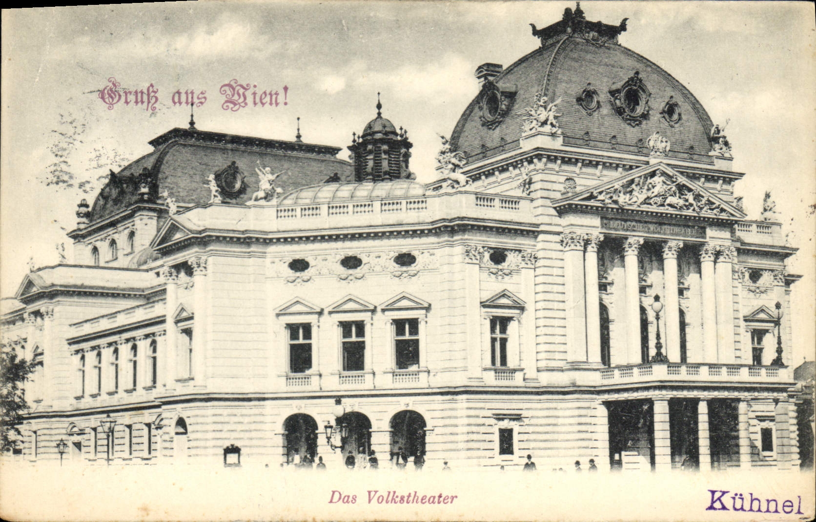 Vienne — Le Volkstheater — Kühnel