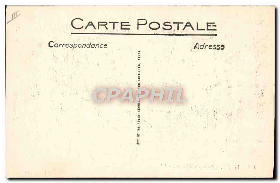 CPA Vichy Salle du Theatre  — Verso