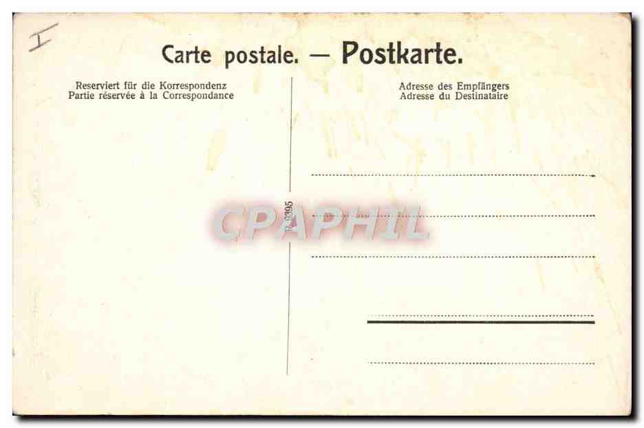 CPA Theatre Zurich Stadttheater  — Verso