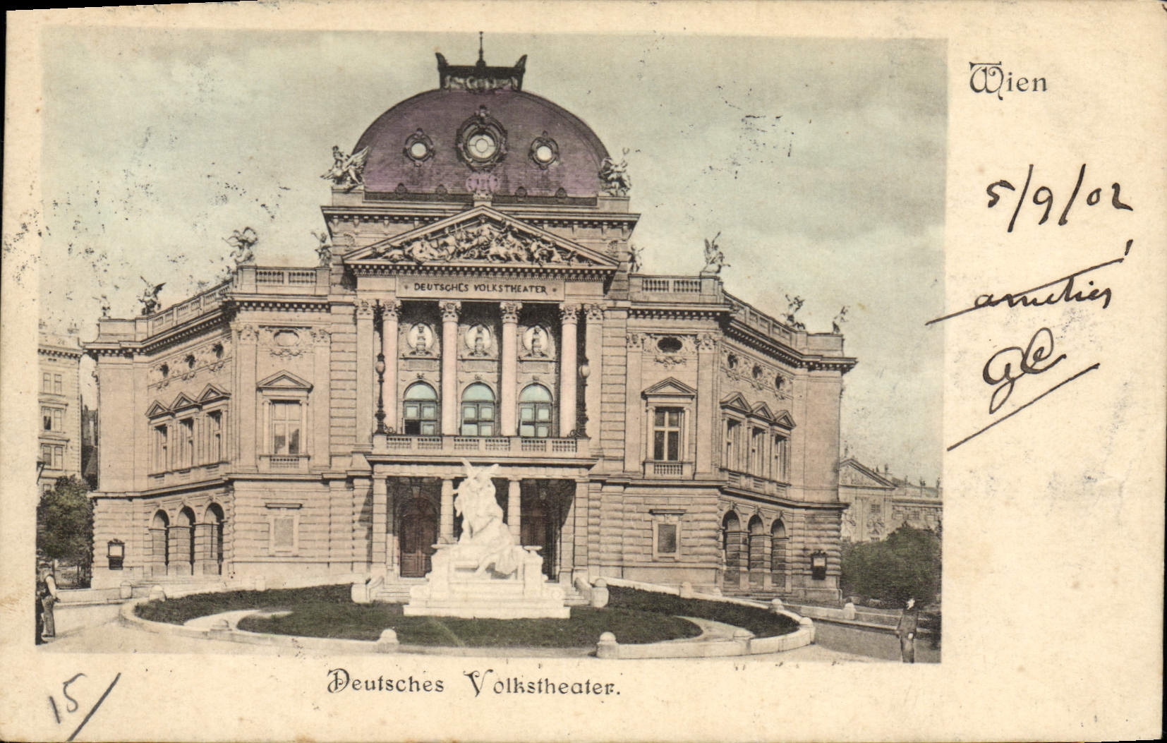 CPA Theatre Wien Deutsches Volkstheater