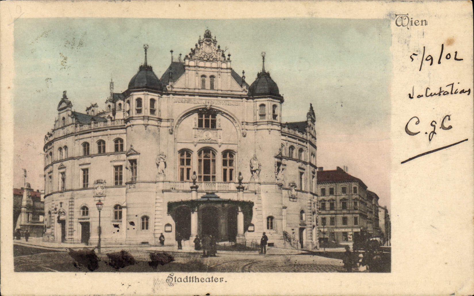 CPA Theatre Wien Stadttheater 