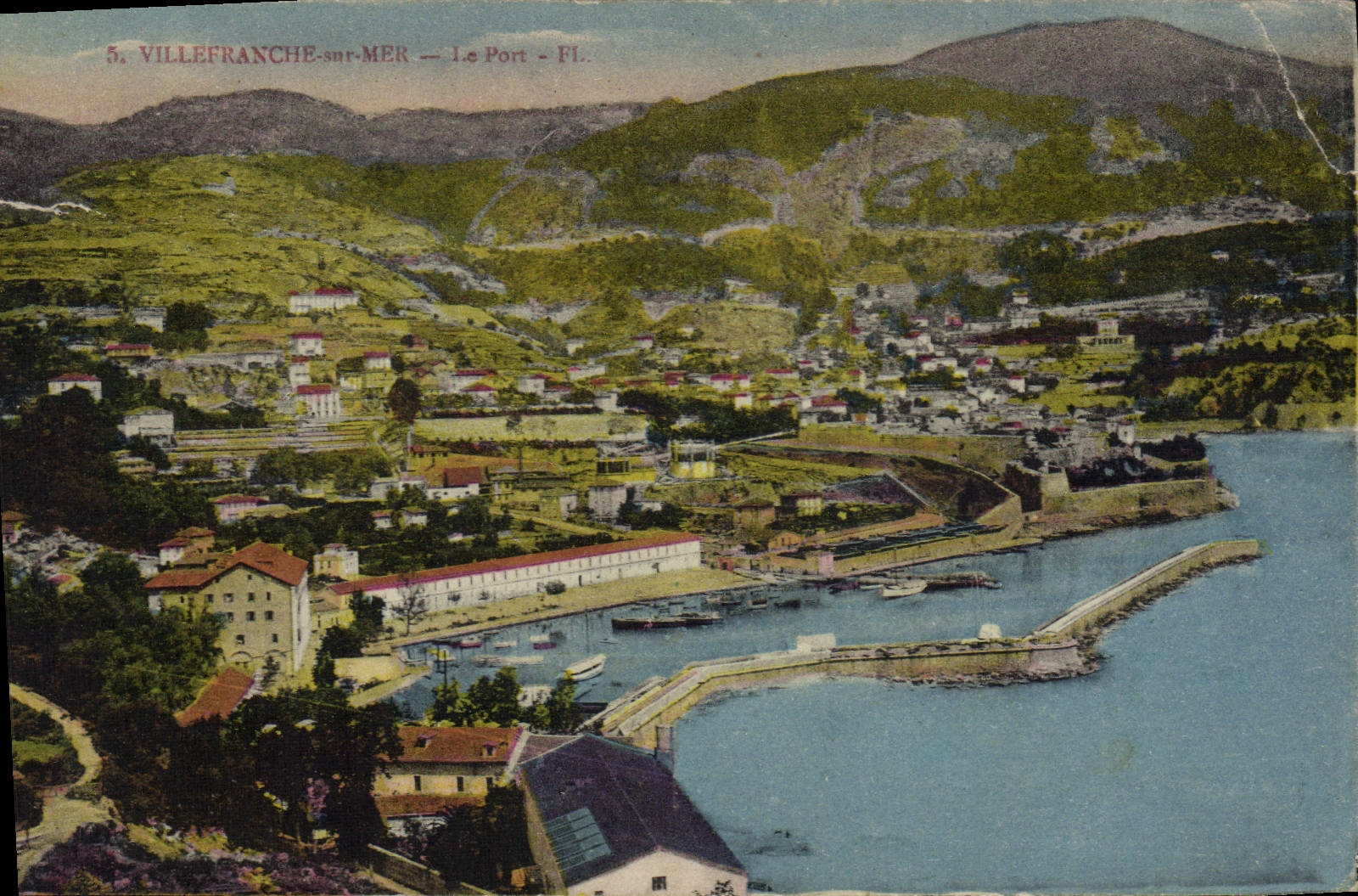 CPA Villefranche sur mer Le port