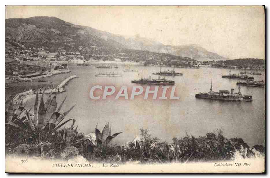 Villefranche — La Rade — Collections ND Phot, n°706