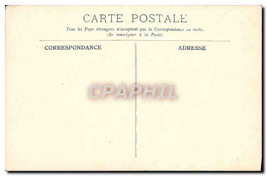 CPA Paris Musee du Louvre Meissonnier Le liseur noir  — Rückseite