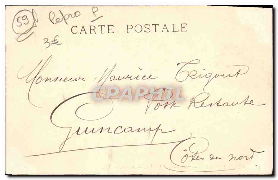 MUSÉE DE LILLE — Nous voulons Barabas — Muller — LL. — N°36 — Verso