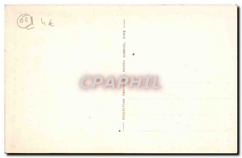 CPA Thorenc Station Le Castellaras Le lac Du Haut Thorenc — Verso