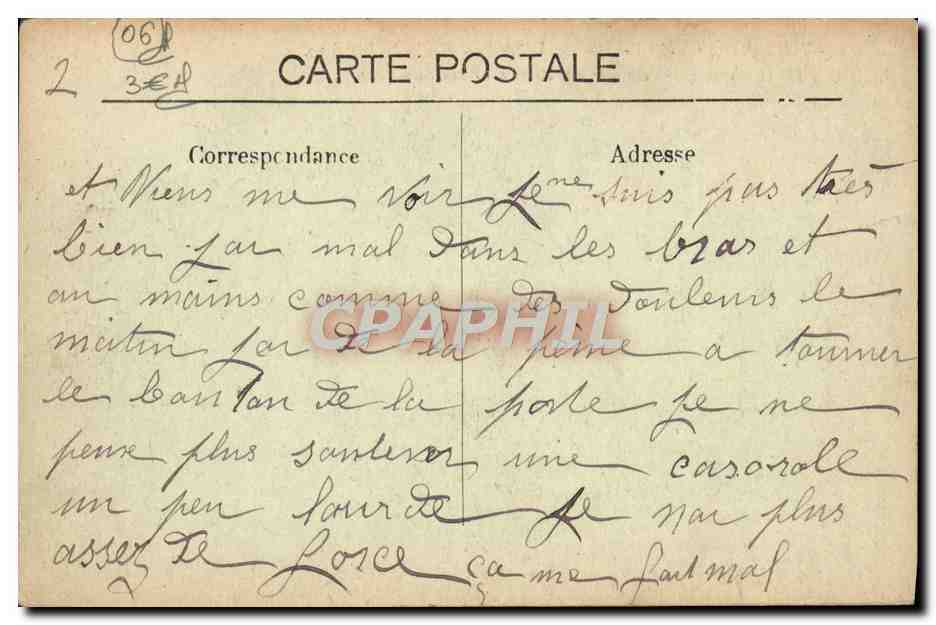 CPA Thorenc Station Estivale Vue generale sur les hotels et les baraques  — Rückseite