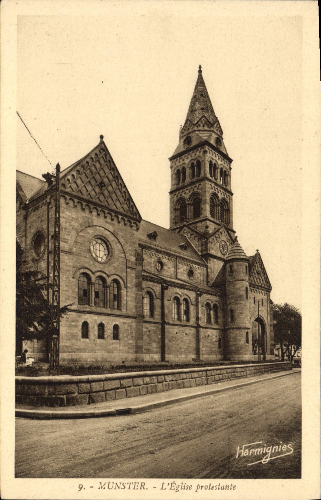 CPA Religion prostestante Munster Eglise protestante 