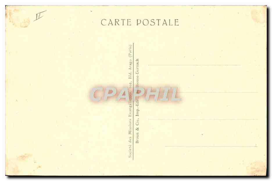 CPA Religion prostestante Paris Exposition coloniale 1931 Pavillon des Missions protestantes Evangelisation — Rückseite