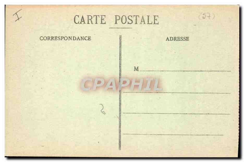 CPA Religion prostestante Metz Digue de la Pucelle et Temple protestant — Rückseite