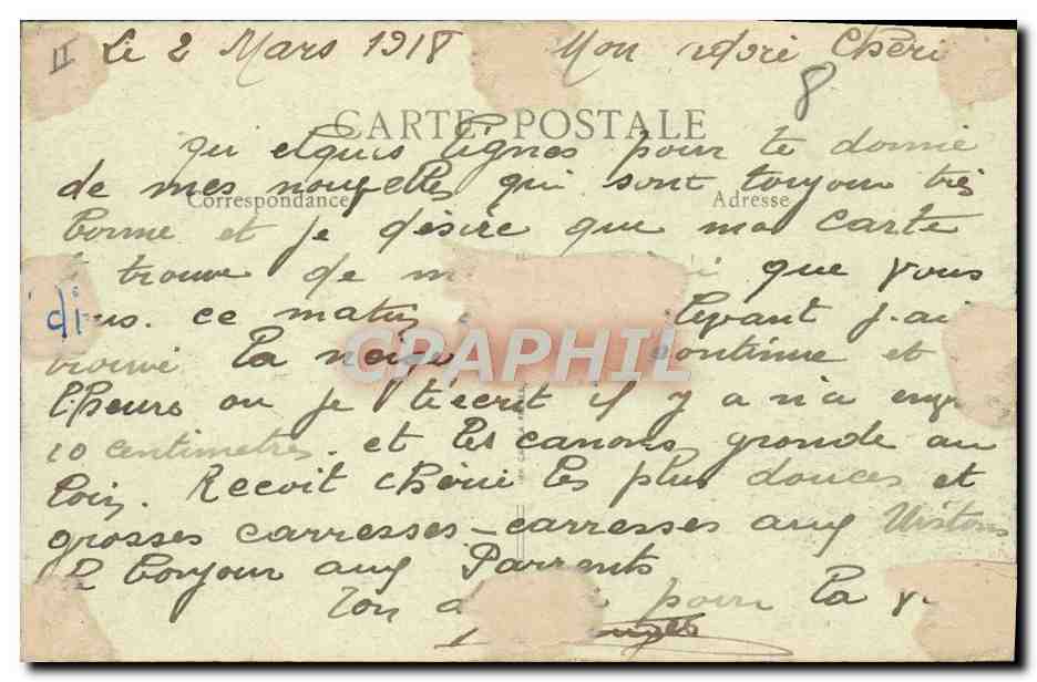 CPA Sucrerie Berry au Bac Militaria — Rückseite