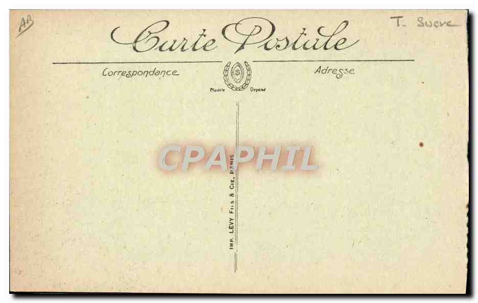 CPA Ruines de la Sucrerie de Moscou Berry au Bac Militaria  — Rückseite