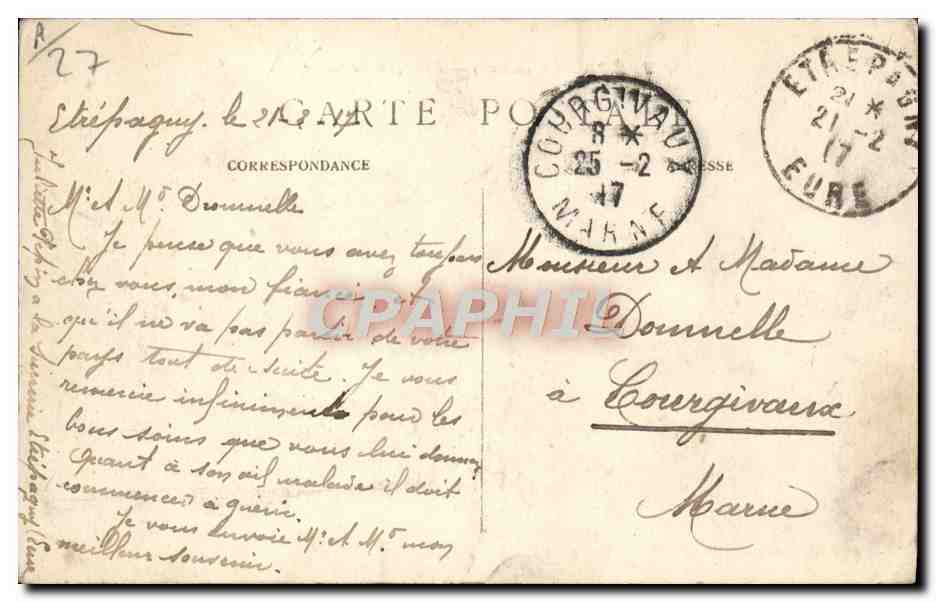 CPA Sucrerie Etrepagny Fabrique de sucre — Rückseite