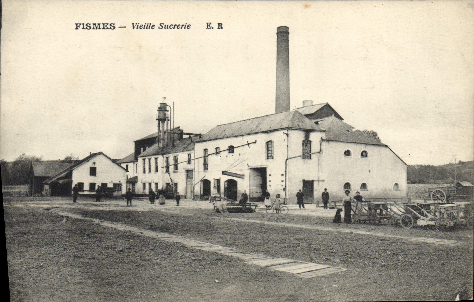 CPA Vieille Sucrerie Fismes