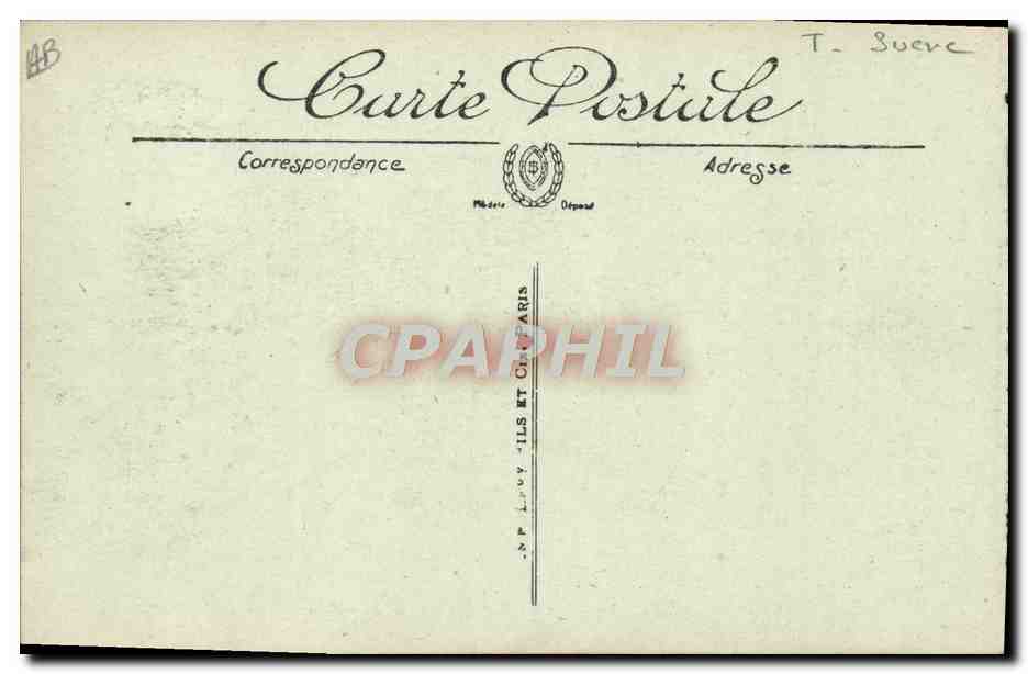 CPA Sucrerie de Pont Rouge Laffaux  — Rückseite