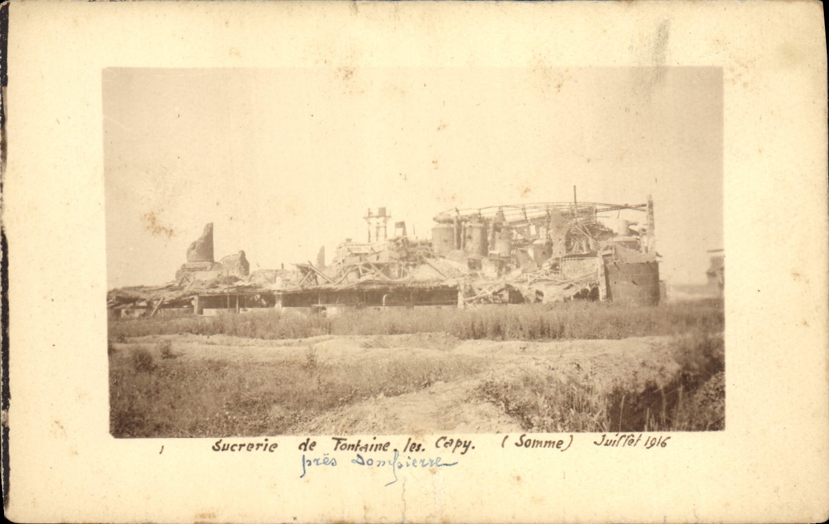 CPA Sucrerie de Fontaine les Capy pres Dompierre