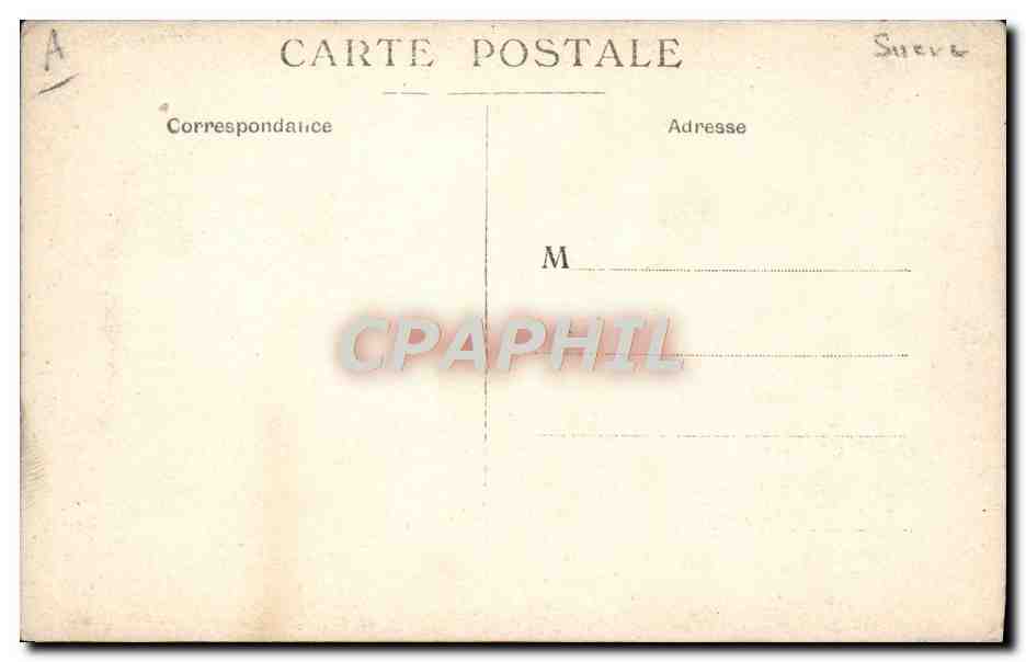 CARTE PHOTO Sucrerie de Moscou apres l'explosion des mines 31 mai 1917 — Rückseite