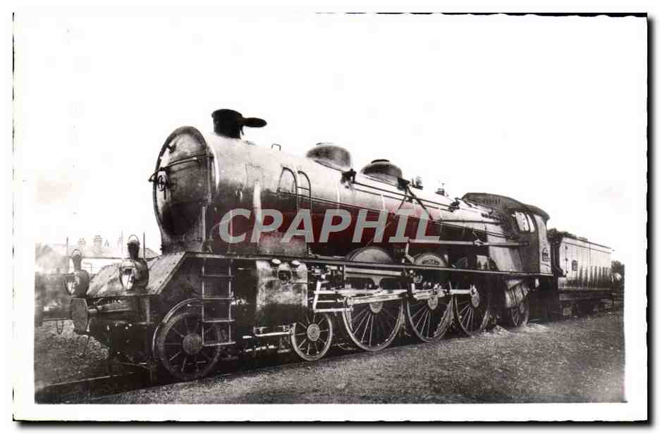CPA Train Locomotive 6102 a 6171 PLM