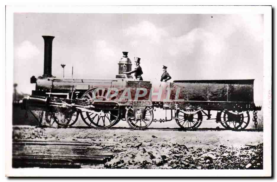 CPA Train Locomotive 11 Saint Lo Compagnie de Paris a Rouen